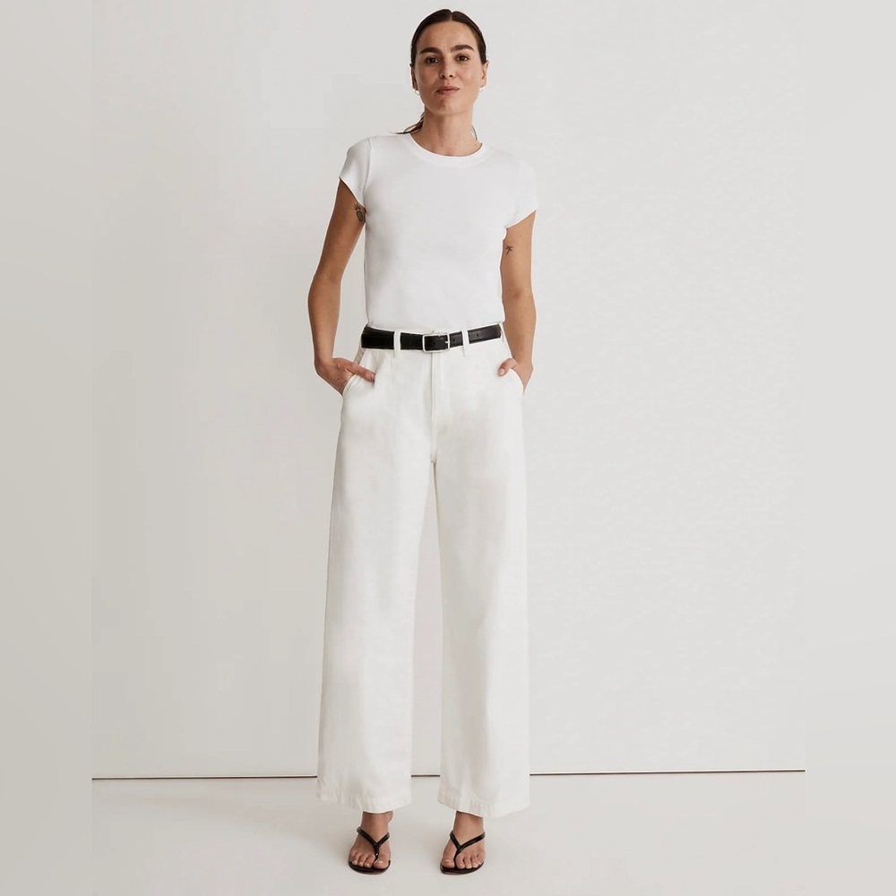 (SOLD) Madewell The Harlow Wide-Leg Jean